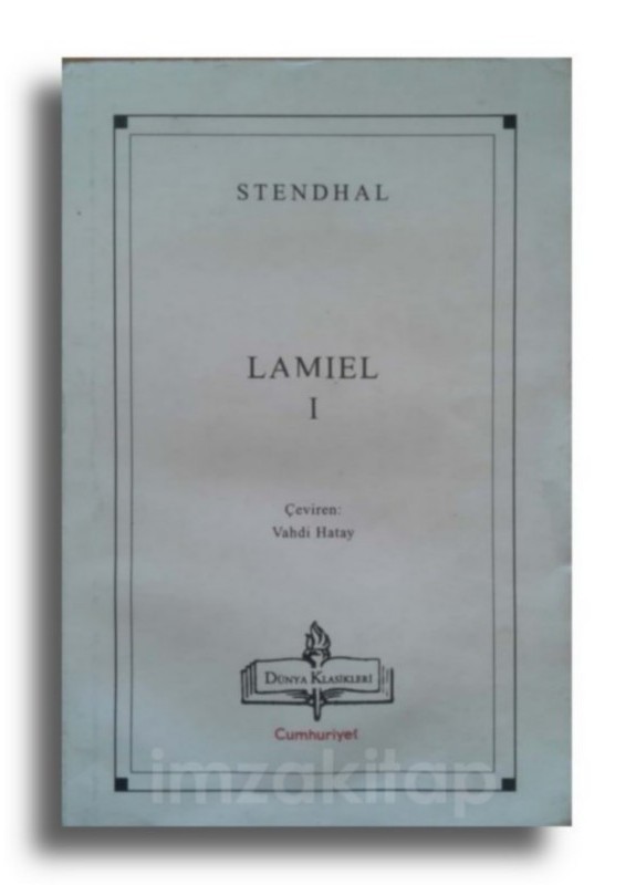 Lamiel - 1 / STENDHAL